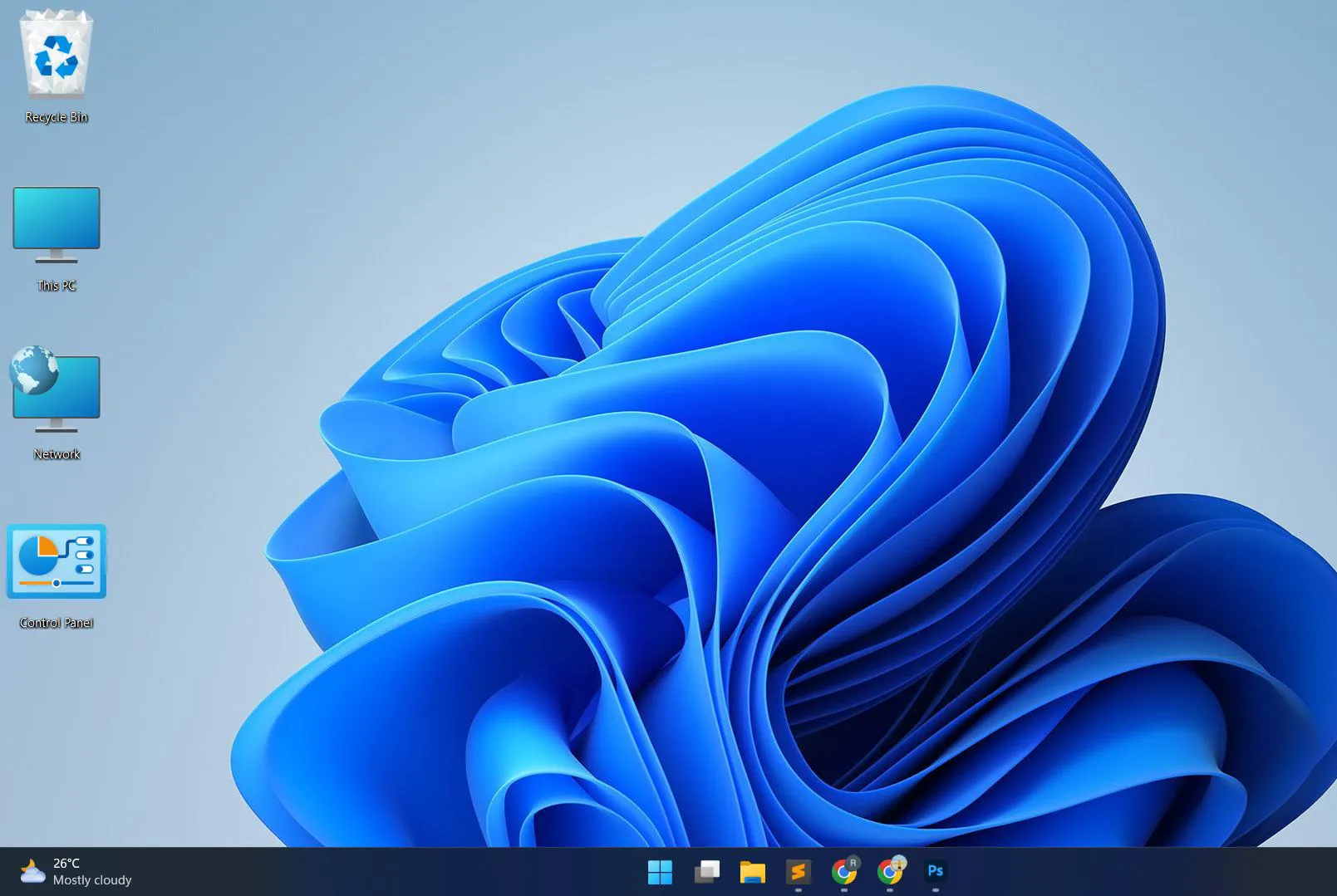 Showing Multiple Desktop Icons Simultaneously