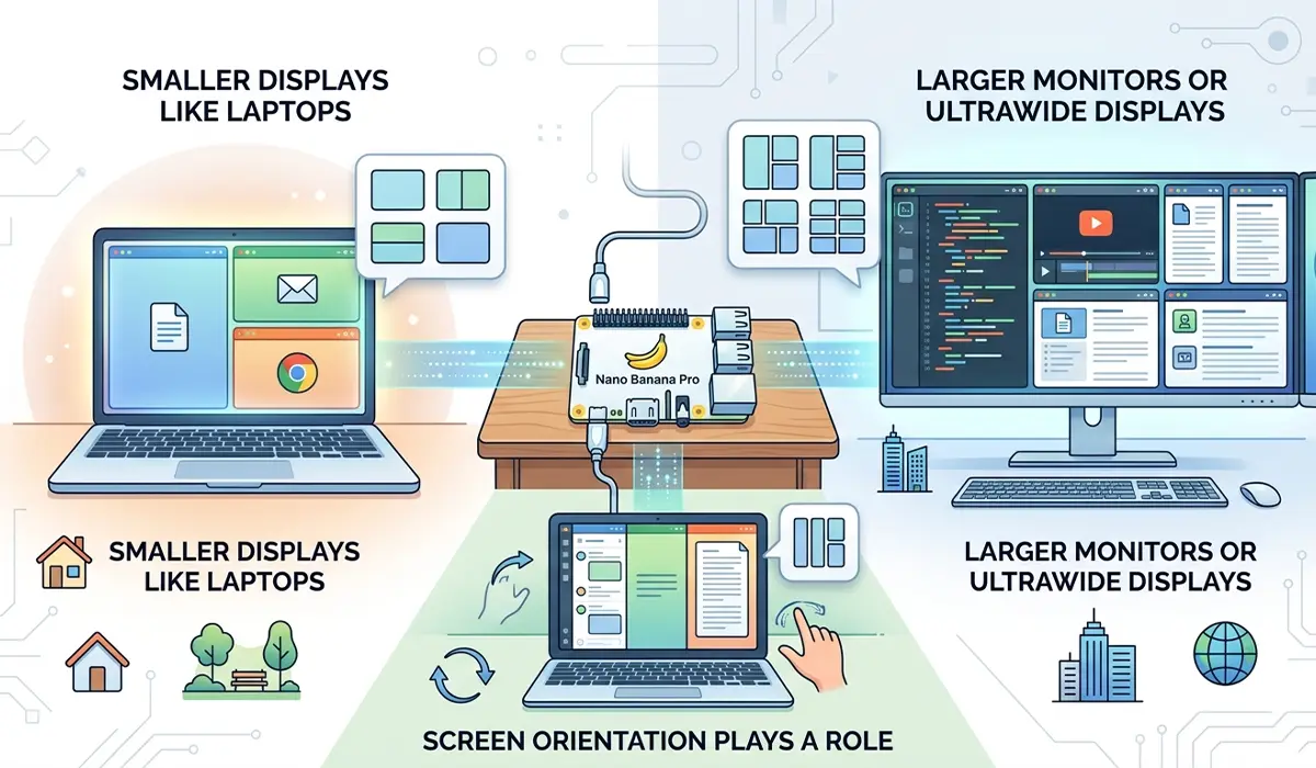 How Snap Layouts Recognizes Screen Real Estate