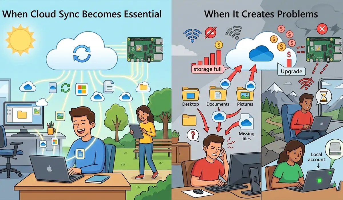 When Cloud Sync Becomes Essential vs When It Creates Problems